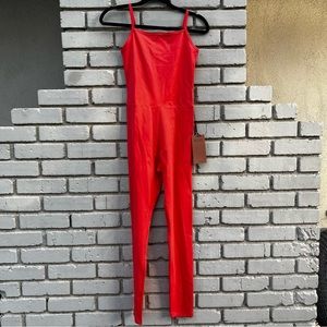 NWT Girlfriend Collective Jumpsuit in Tart - Size Medium